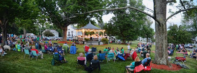 Ashby band concert on the Common